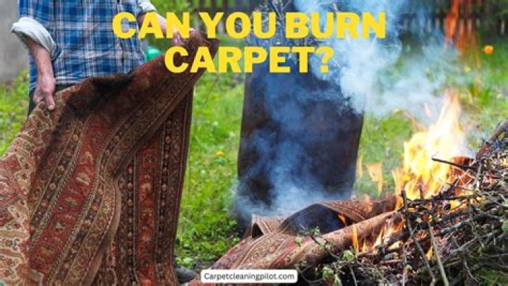Can You Burn Carpet On A Bonfire?