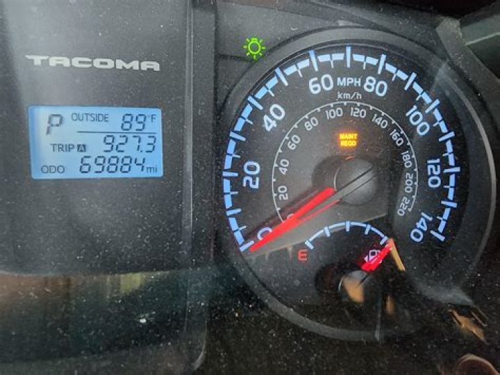 How To Reset Maint Reqd Toyota Tacoma?