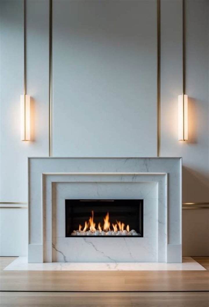 Modern Marble Fireplace? - Kylon Powell